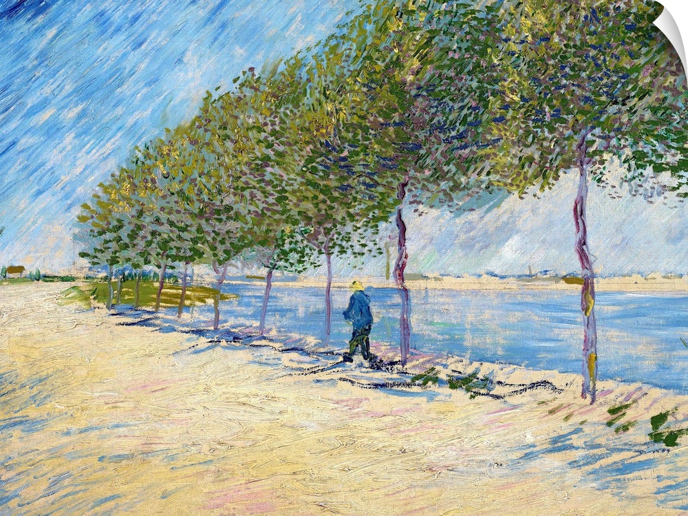 1887. Oil on canvas. 66 x 49 cm (26 x 19.3 in). Van Gogh Museum, Amsterdam, Netherlands.