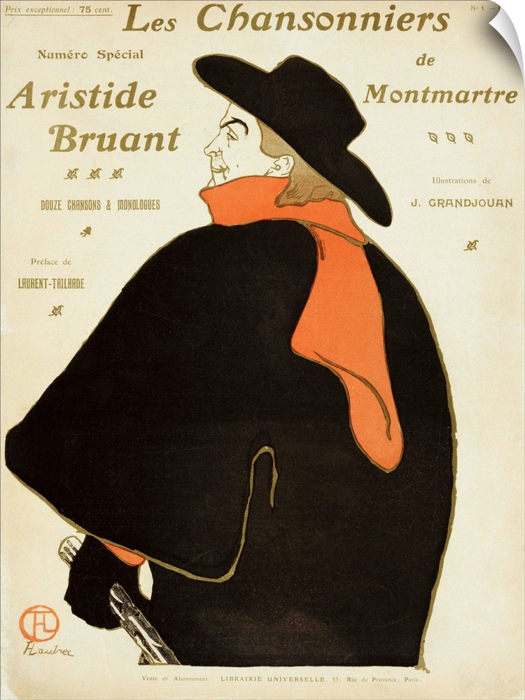 Les Chansonniers Poster By Henri De Toulouse Lautrec