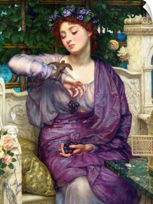 Lesbia And Her Sparrow By Edward John Poynter