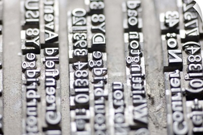 Letterpress type