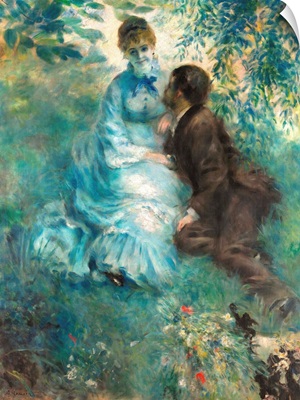 Lovers By Pierre-Auguste Renoir