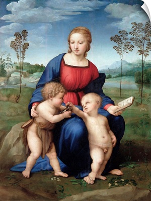 Madonna Del Cardellino (Madonna Of The Goldfinch) By Raphael