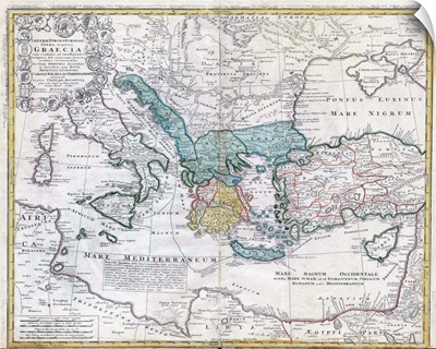 Map Of The Ancient Greek World