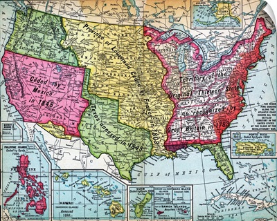 Map Of United States Expansion