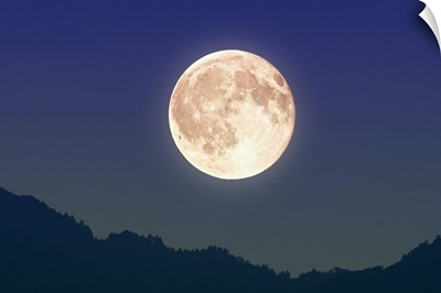 Moon in the Night Sky
