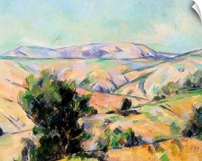 Mountain Landscape By Paul Cezanne