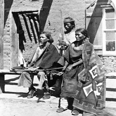 Navajos In Fort Defiance