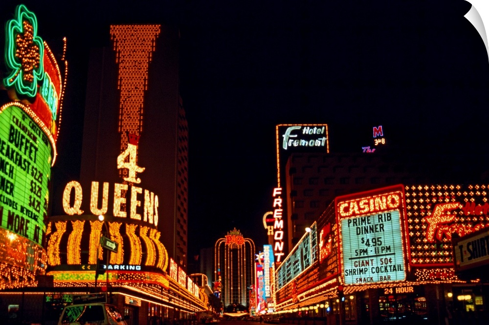 neon signs, Las Vegas