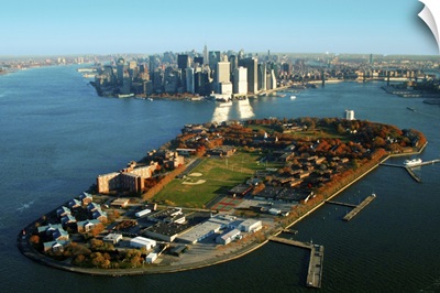 New York Harbor and Governor's Island, New York City