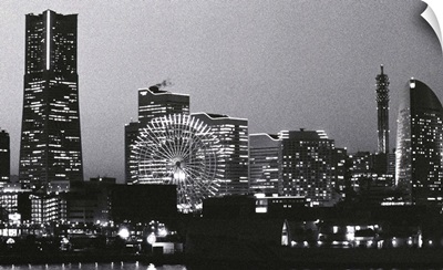 Night scene of Yokohama, Japan