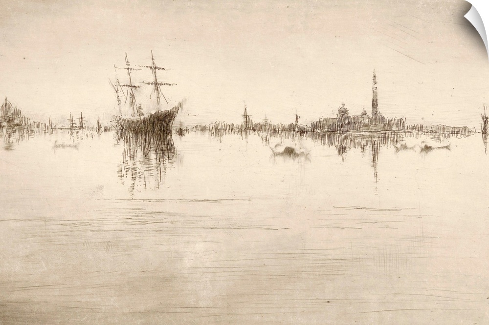 1879-1880. Etching and drypoint on paper. 20.2 x 29.5 cm (8 x 11.6 in). Private collection.