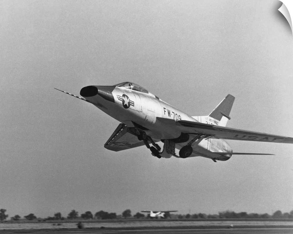 The North American Super Sabre sets the first supersonic speed record.