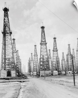 Oil Fields in Texas