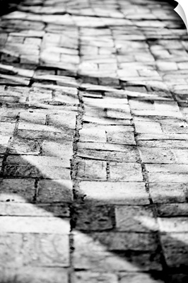 Old brick pathway