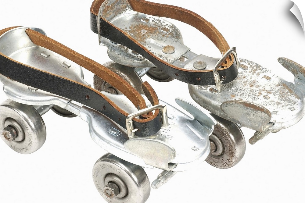 old-fashioned roller skates