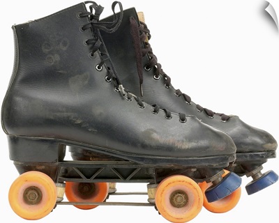 old-fashioned roller skates