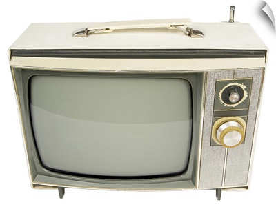 old-fashioned television