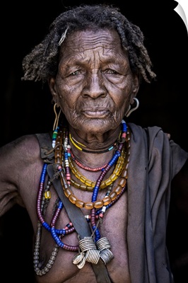 Old Woman From Arbore Tribe (Africa)