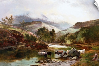 On the Falloch, Scotland by Sidney Richard Percy