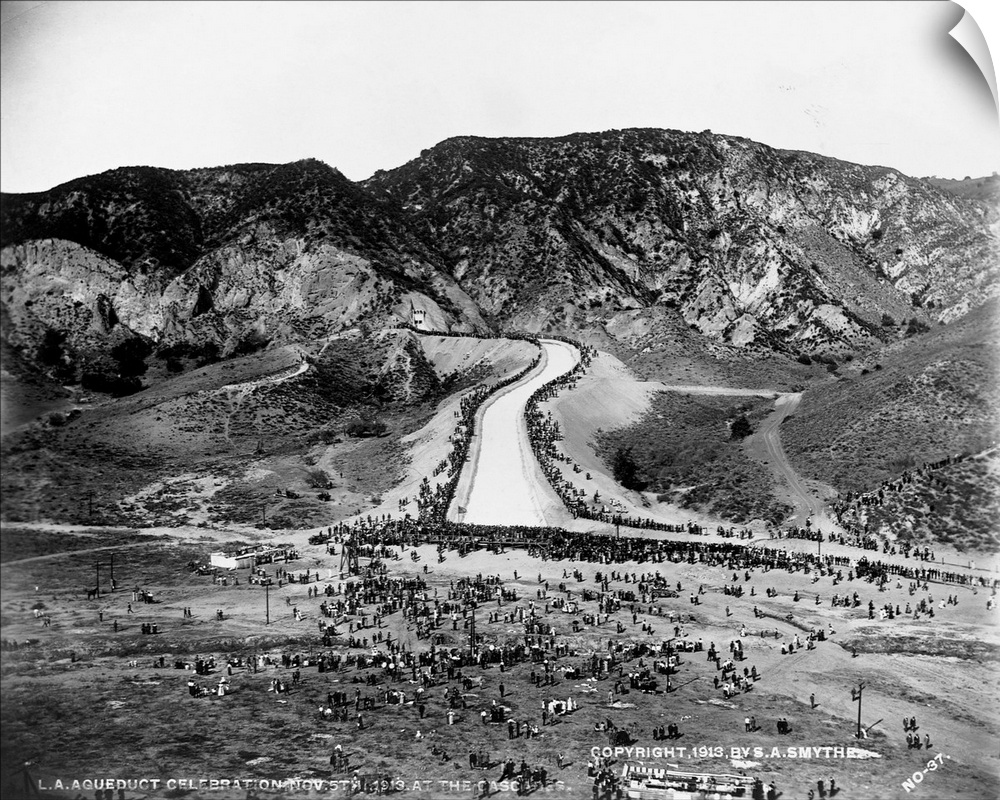 Opening Of The Los Angeles Aqueduct