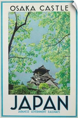 Osaka Castle Japan Poster