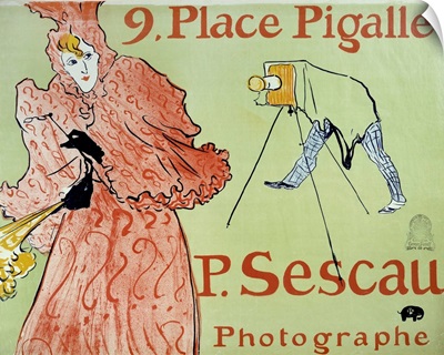 Photographer P. Sescau poster by Henri de Toulouse Lautrec