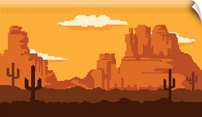 Pixel Desert