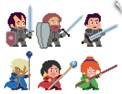 Pixel Fantasy Characters