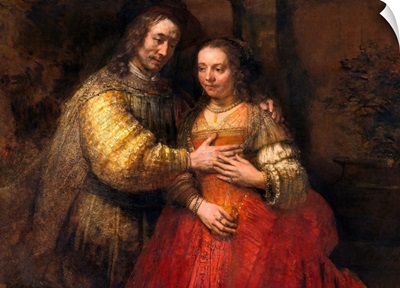 Portrait Of A Couple As Figures From The Old Testament, Known As The Jewish Bride