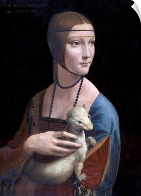 Portrait Of Cecilia Gallerani (Lady With The Ermine) By Leonardo Da Vinci