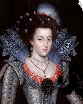 Portrait Of Elizabeth Stuart, Queen Of Bohemia