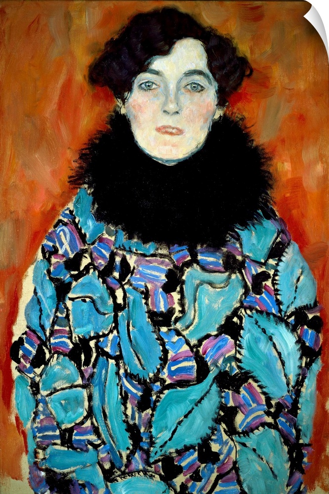 Portrait of Johanna Staude, 1917-1918, Gustav Klimt (1862-1918), 70x50 cm - Oesterreichische Galerie im Belvedere, Vienna,...