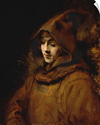 Portrait Of Rembrandt's Son Titus, Dressed As A Monk By Rembrandt Harmensz Van Rijn