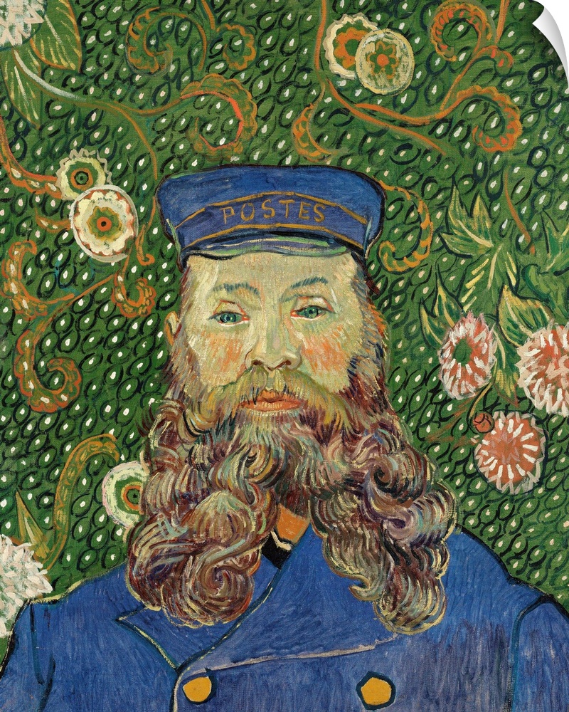 Vincent van Gogh Portrait of Joseph Roulin Arles, early 1889 Oil on canvas 25 3/8 x 21 3/4 (64.4 x 55.2 cm) Museum of Mode...