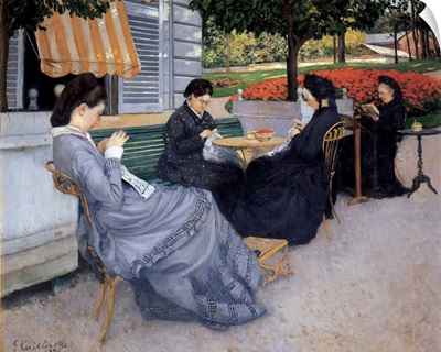Portraits In The Country By Gustave Caillebotte