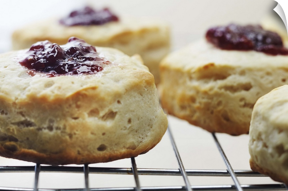 Food, Food And Drink, Buttermilk, Biscuit, Bread, Southern, Raspberry, Fruit, Filling, Baking Sheet, Hot,