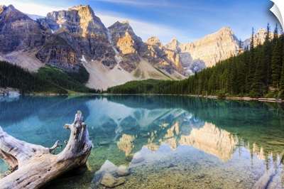 Reflections of Moraine Lake, Canada