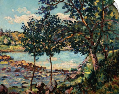 River Landscape By Jean-Baptiste-Armand Guillaumin