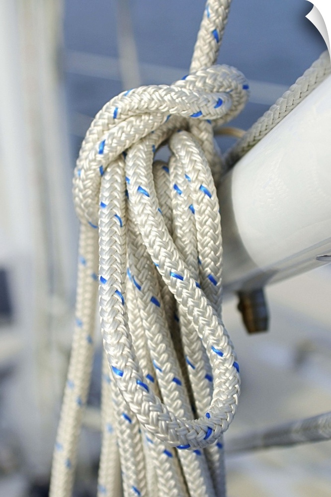 Rope on sailboat