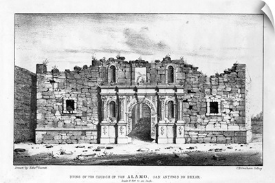 Ruins Of The Church Of The Alamo