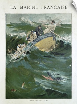 Sailors Rescuing One Of Their Own At Sea