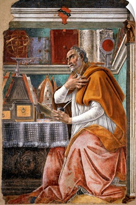 Saint Augustine in His Study by Sandro Botticelli