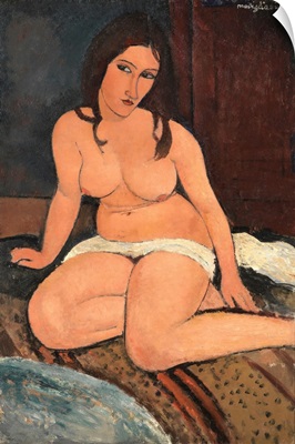 Seated Nude By Amedeo Modigliani