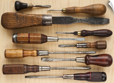 Selection of old screwdrivers