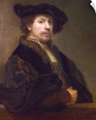 Self Portrait At The Age Of 34 By Rembrandt Van Rijn