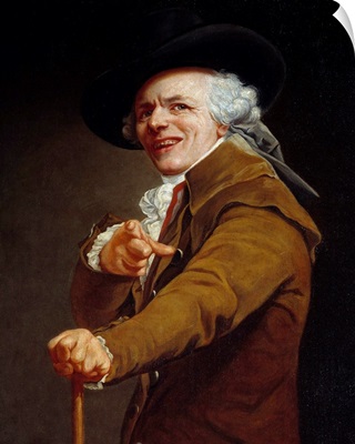 Self-Portrait of the Artist with a Mocking Face by Joseph Ducreux