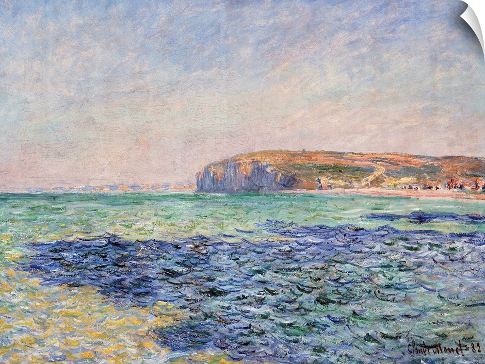 Claude Monet (French, 18401926), Shadows on the Sea - The Cliffs at Pourville, 1882, oil on canvas, 57 x 80 cm (22.4 x 31....