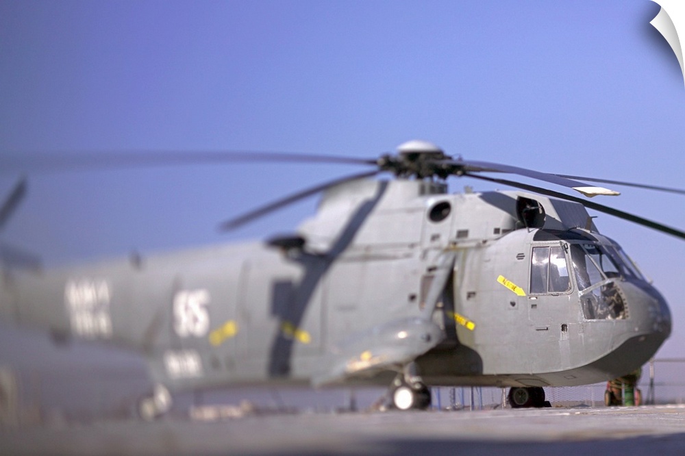 Sikorsky SH-3 Sea King military helicopter