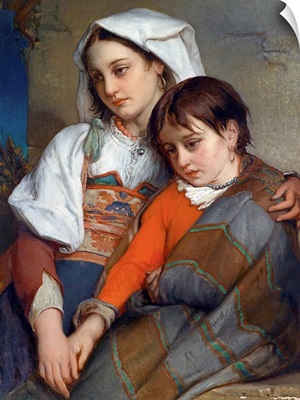 Sisters By Jean-Francois Portaels