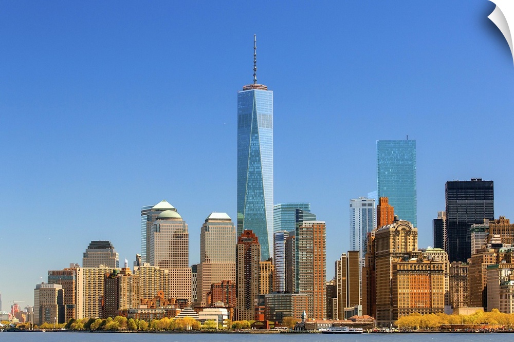 New-York with the Freedom Tower, One World Trade Center